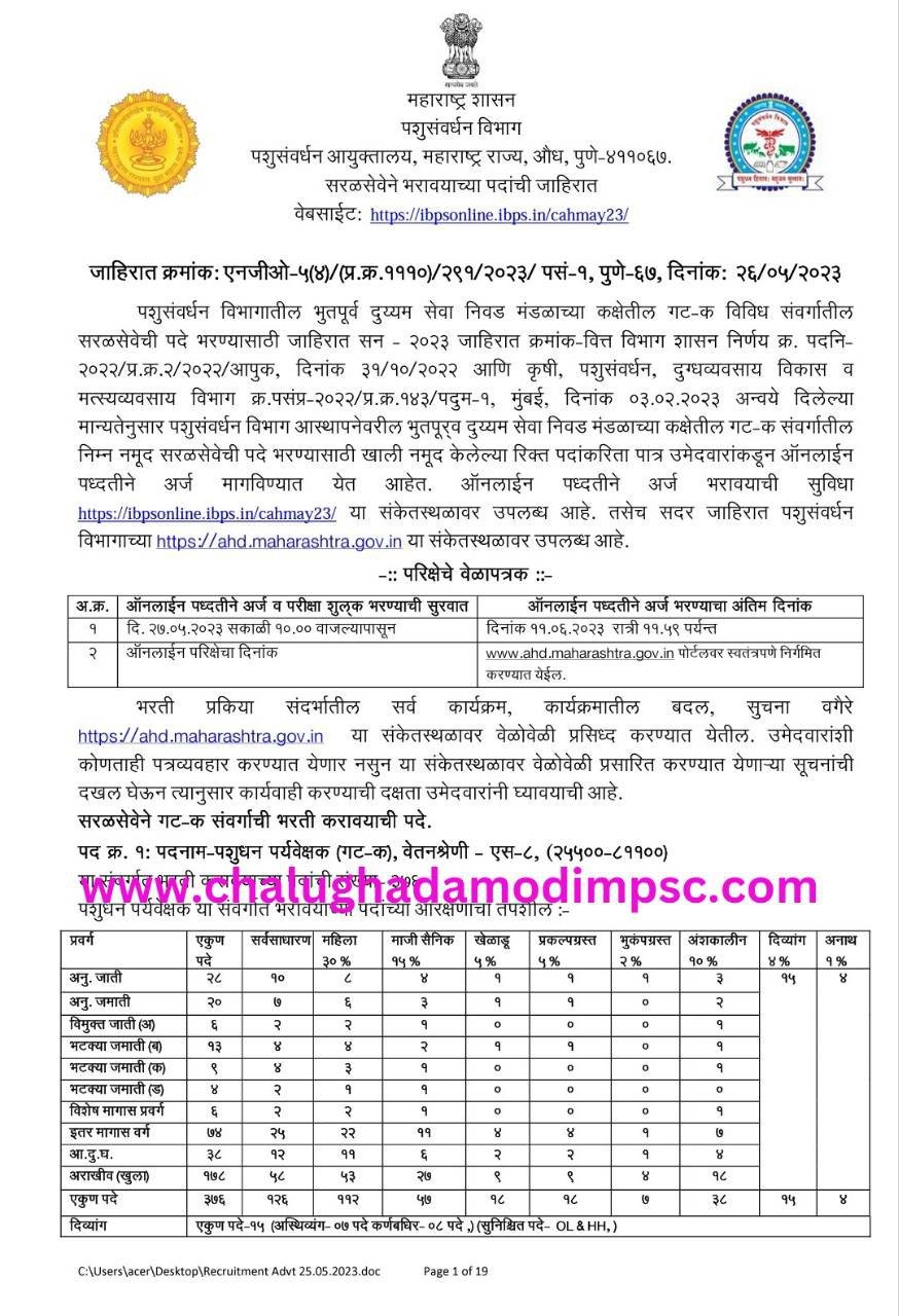 Pashusavardhan_Vibhag_Recruitment_2023