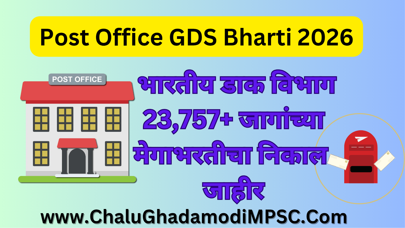 Post office job recruitment announcement 2026